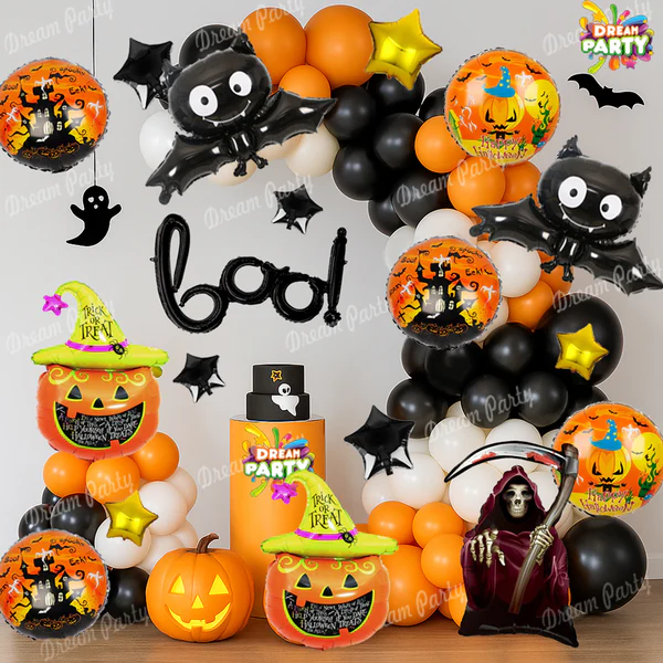 Halloween Theme Decorations Full Set of Balloons Halloween Theme Decorations Full Set of Balloons