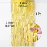 Backdrop Foil Curtains High quality - Set of 2 Pcs