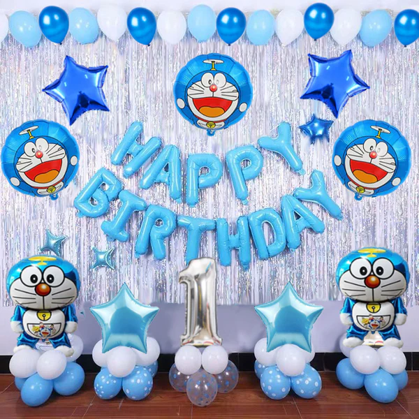 Doraemon Theme Birthday Decoration Set Doraemon Theme Birthday Decoration Set