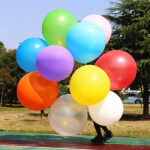 Transparent Bobo Balloons 22 Inch - Single Pc