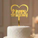 Happy Anniversary / Mr & Mrs Cake Topper - Image 6