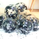Confetti Balloons 12 Inch - Single Color 5 Pcs Pack - Image 10