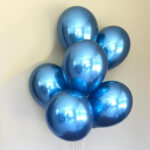 Chrome Metallic Shiny Latex Balloons 10 Inch - Single Color 10 Pcs - Image 5