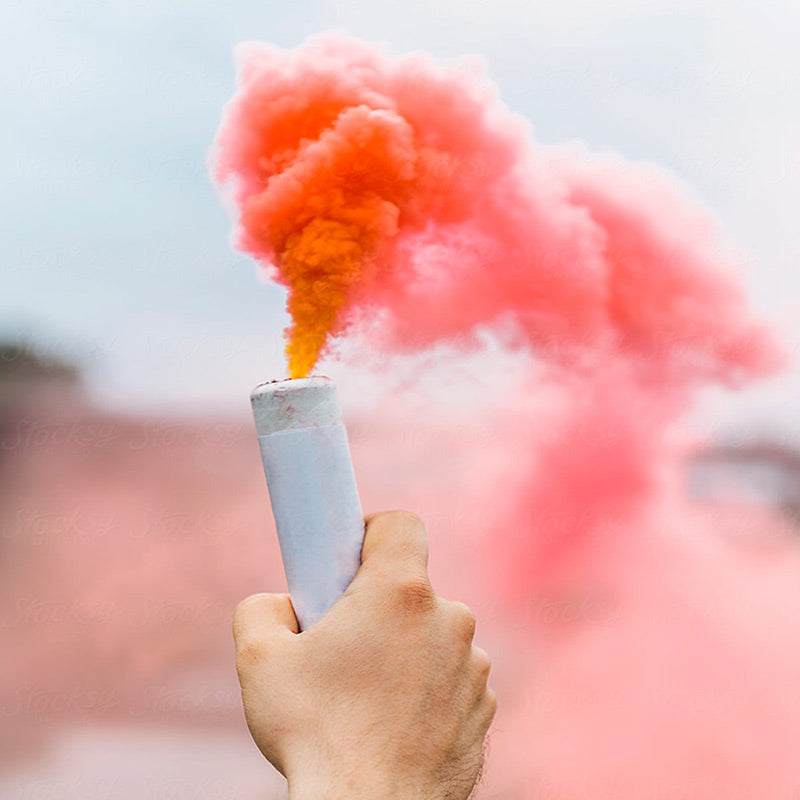 Color-Smoke-bomb2 Multi Color Smoke Shell / Bomb - 5 Pcs Pack - Image 1