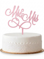 Happy Anniversary / Mr & Mrs Cake Topper - Image 5