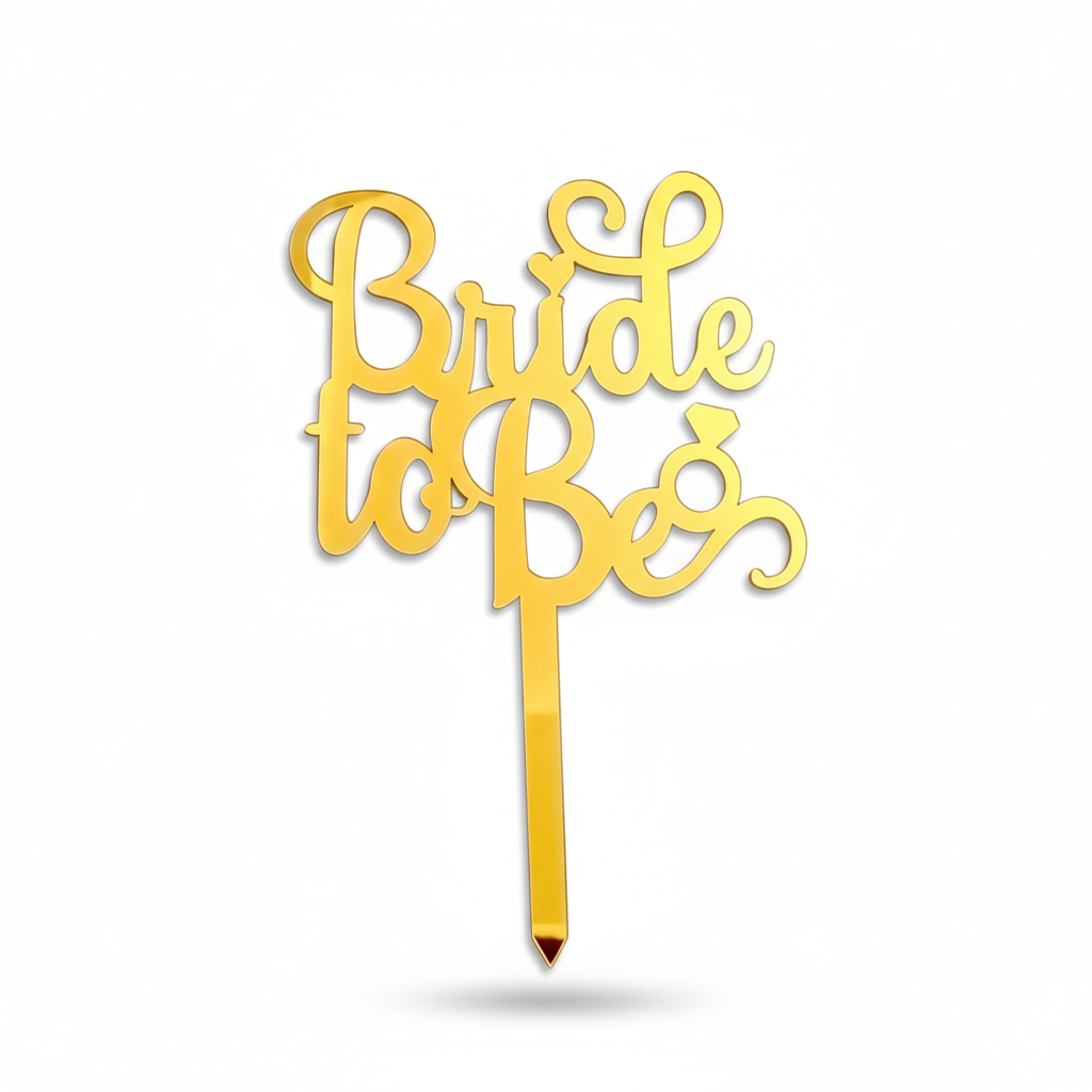 Gemini_Generated_Image_v16rc2v16rc2v16r Bride to be Cake Topper - Image 1