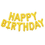Happy Birthday Foil Balloons Banner - Image 14