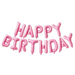Happy Birthday Foil Balloons Banner - Image 10