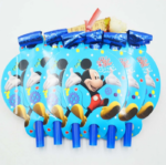 Cartoon Theme Party Whistles - 6 Pcs Pack - Image 4