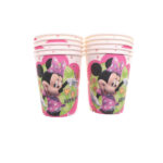 Cartoon Theme Party Disposable Paper Cup Glass For Birthday- 10 Pcs Pack - Image 18