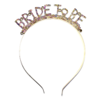 Bride To Be Metallic Shiny Headband - Image 3