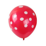 Polka Dots Printed Latex Balloons 12 Inch - Single Color 15 Pcs - Image 8