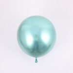 Chrome Metallic Shiny Latex Balloons 18 Inch - 1 Pc - Image 3