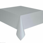 Plastic Table Cover - Large Size Single Color