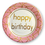 Happy Birthday Party Plates - 10 Pcs Pack - Image 2