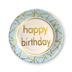 Happy Birthday Party Plates - 10 Pcs Pack - Image 3