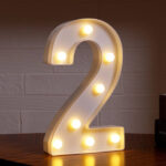 LED Alphabets/Digits for Table/Floor Decorations - Image 2