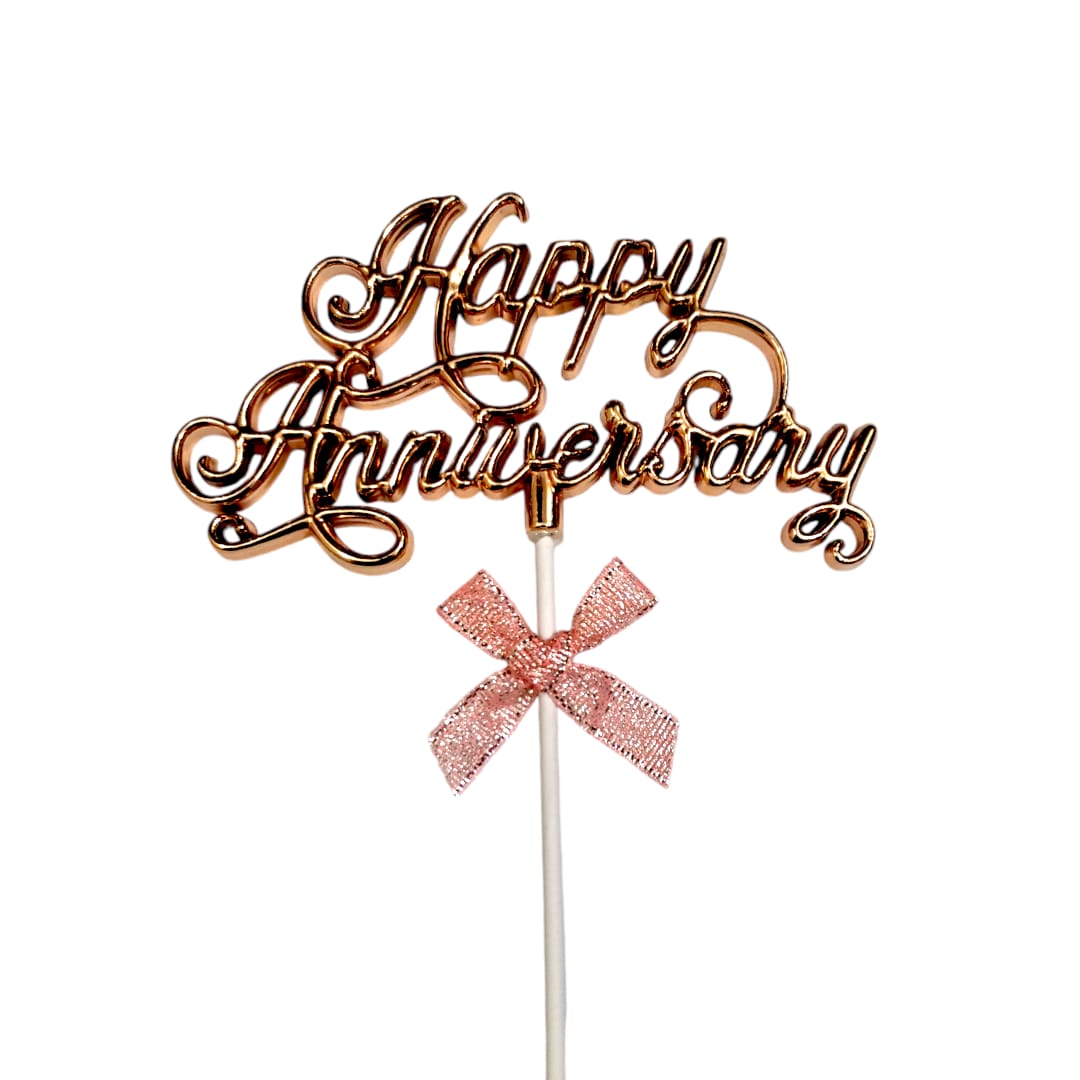 WhatsApp_Image_2024-10-17_at_12.52.14_PM Plastic Anniversary Cake Topper - Single Color - Image 1