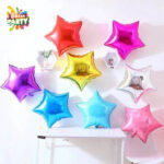 Star / Heart Foil Balloons 18 Inch - All Colors Available - Image 2