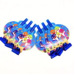 Cartoon Theme Party Whistles - 6 Pcs Pack