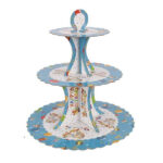 Cartoon Theme 3 Tier Round Cardboard Cup Cake Stand - Image 11