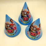 Cartoon Theme Party Caps / Hats - 5 Pcs Pack - Image 7