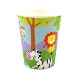 Cartoon Theme Party Disposable Paper Cup Glass For Birthday- 10 Pcs Pack - Image 19