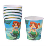 Cartoon Theme Party Disposable Paper Cup Glass For Birthday- 10 Pcs Pack - Image 5