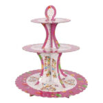 Cartoon Theme 3 Tier Round Cardboard Cup Cake Stand - Image 12