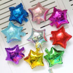 Star Foil Balloons 10 Inch - 2 Pcs Pack - Single Color - Image 10